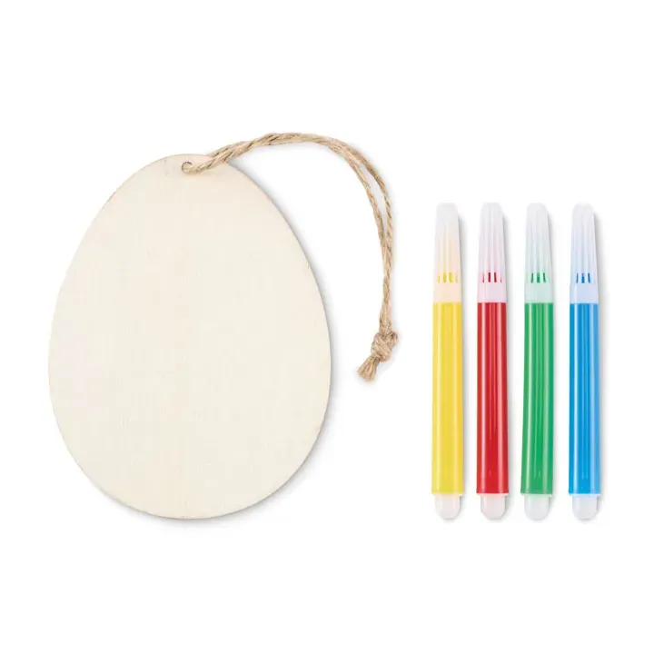 Wooden egg painting set - MO2501 (MOCN#40)